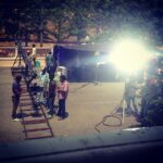 Varun Tej Instagram - It's hard to keep the eyes open with a bright light hitting you straight...#shootingtimes#kanche