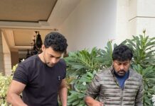 Varun Tej Instagram - Dosa making 101 with boss! @chiranjeevikonidela 🤗🤗🤗 #Bhogi2022