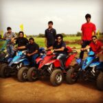 Varun Tej Instagram - #atv#friends#funtime#racing