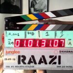 Vicky Kaushal Instagram - A new journey begins today! Extremely excited! #RAAZI @meghnagulzar @karanjohar @aliaabhatt #dharmaproductions #jungleepictures 😊✨😊✨