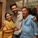 Vicky Kaushal Instagram - She turned 60. They turned 35. Quite a special day for the Kaushal household!!! #blessedwiththebest ❤️