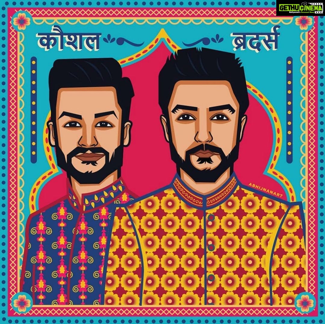 Vicky Kaushal Instagram - लव दिस आर्टवर्क! ✌🏽 . . @abhijnanart