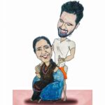 Vicky Kaushal Instagram - ❤️ . #fanart by @le_caricaturist