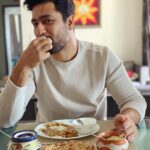 Vicky Kaushal Instagram – A meal at Home after ages! ☺️