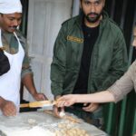 Vicky Kaushal Instagram - The first ever roti I made... glad it was for the army.