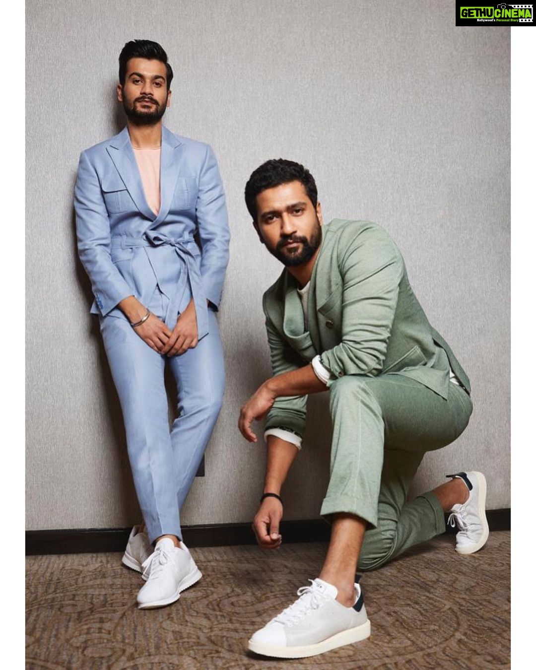 Vicky Kaushal Instagram - Cassata Kaushal Special! For #GraziaMillenialAwards2019 #GMA2019 @sunsunnykhez @graziaindia Styled by: @amandeepkaur87 📷: @trishasarang