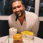 Vicky Kaushal Instagram - The smile on my face is because of the people you see in the reflection behind. Thank You guys. Also, feeling so damn blessed reading all your wonderful wishes. Thank You so much for this beautiful shower of love and blessings. Lots of love and a big hug to each one of you. And that btw, on the table, was my birthday cake! 😋❤️🙏