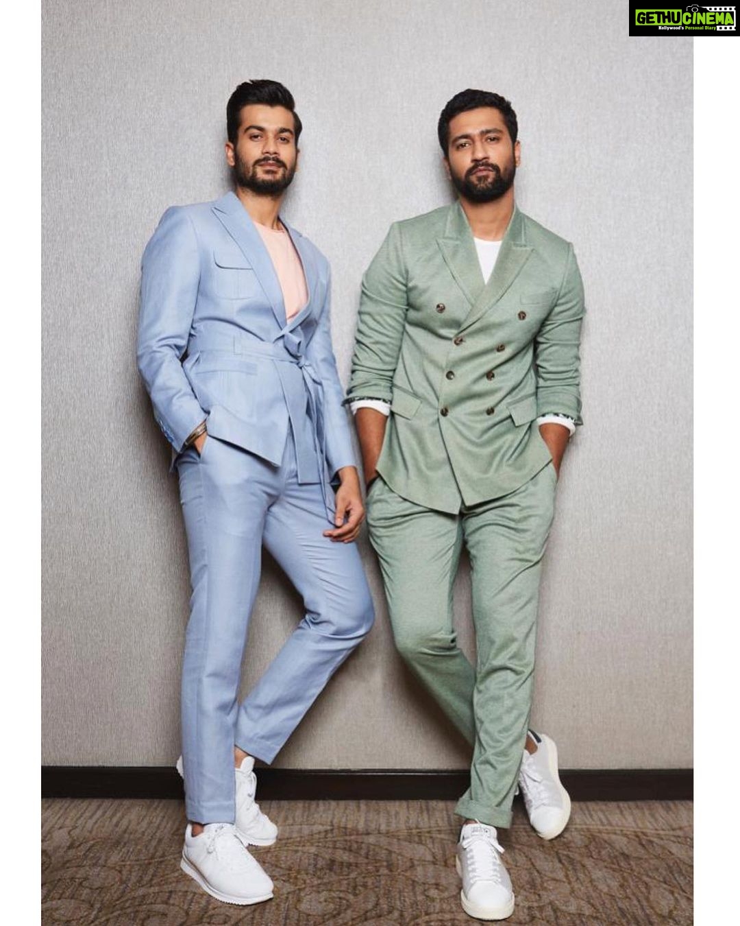 Vicky Kaushal Instagram - Cassata Kaushal Special! For #GraziaMillenialAwards2019 #GMA2019 @sunsunnykhez @graziaindia Styled by: @amandeepkaur87 📷: @trishasarang