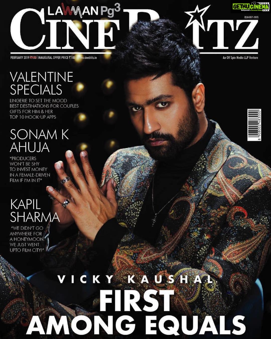 Vicky Kaushal Instagram - February Cover- @cineblitzofficial
