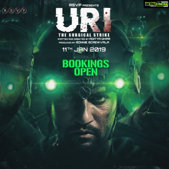 Vicky Kaushal Instagram - Our josh is high! How’s yours? March with us to a theatre near you. Book your #URITheSurgicalStrike tickets now! @yamigautam #PareshRawal @adityadharfilms #RonnieScrewvala @RSVPMovies @zeemusiccompany