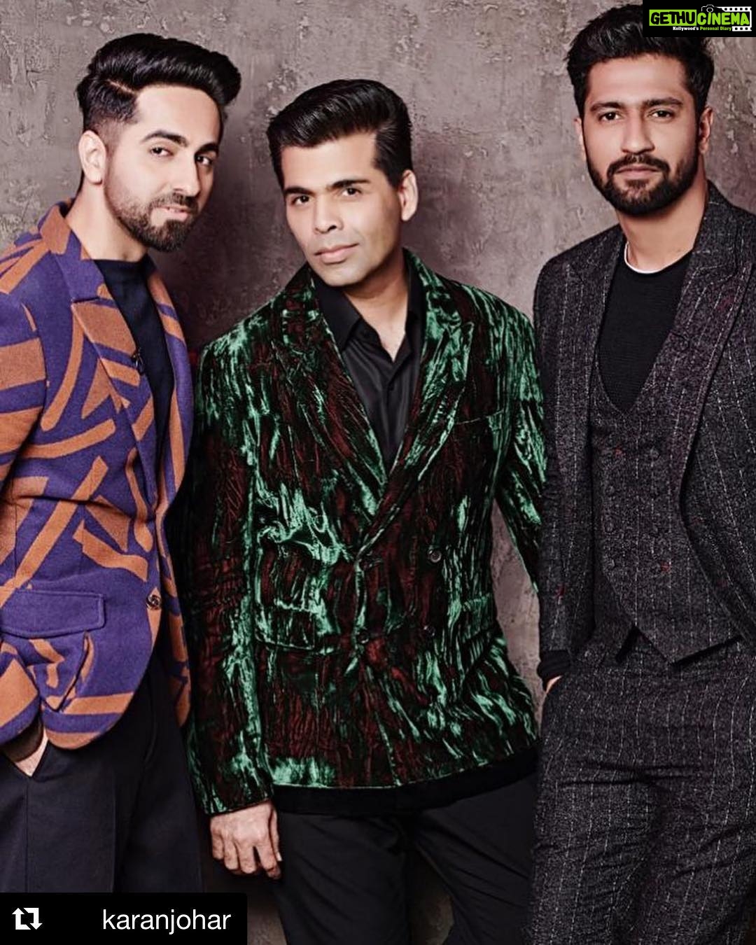 Vicky Kaushal Instagram - Koffee. Karan. Khurrana. Kaushal.