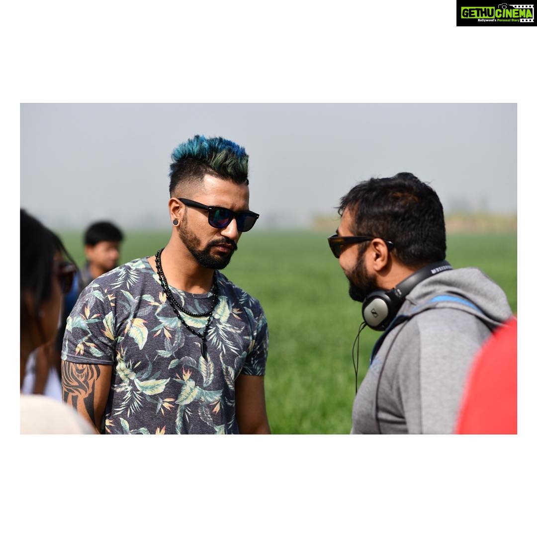 Vicky Kaushal Instagram - Mera Pyaar aur Fyaar- AK! @anuragkashyap10 #Manmarziyaan #14thSept