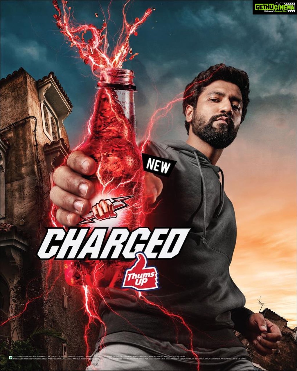 Vicky Kaushal Instagram - Ready to get CHARGED??? ⚡️⚡️⚡️ . @chargedbythumsup #ChargeWinRepeat #staytuned #ad