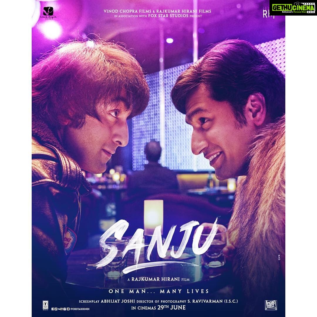 Vicky Kaushal Instagram - Super excited to be playing the role of #Sanju’s best friend. Friendships like these are hard to find. The #SanjuTrailer is out in 2 days, on 30th May! #RanbirKapoor @hirani.rajkumar #RajkumarHiraniFilms @VVCFilms @foxstarhindi
