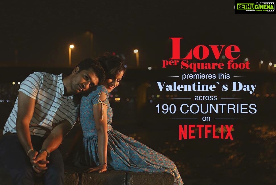 Vicky Kaushal Instagram - LOVE PER SQUARE FOOT ❤️