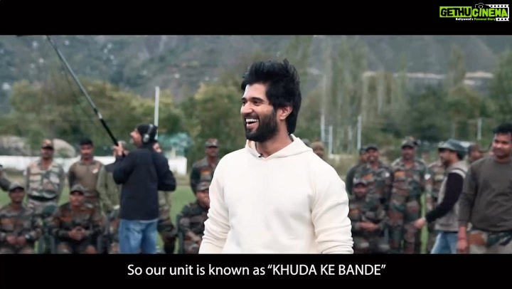 Vijay Deverakonda Instagram - If circumstances call for it, I know my unit. Khuda ke Bande! I wish you all the best of health and long lives ❤️ Jai Hind 🇮🇳