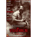 Vijay Sethupathi Instagram – Team #Viduthalai is happy to unveil that tis film is made in two parts.
#HBDVetriMaaran 💐🎁 

@soorimuthuchamy #ilaiyaraaja @elredkumar @udhay_stalin @rsinfotainment @redgiantmovies_ @peterheinoffl @mani.rsinfo #VelrajR @donechannel1 @ctcmediaboy