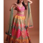 Warina Hussain Instagram - a barbie doll lehenga 🍭✨ by @lizpaulofficial