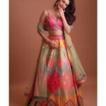 Warina Hussain Instagram – a barbie doll lehenga 🍭✨ by @lizpaulofficial