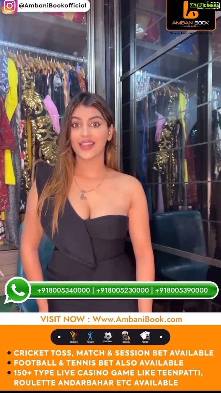 Yaashika Aanand Instagram - 😍( @AmbaniBookofficial ) India’s 1st Legal & Licensed Gaming Company ♐ Cricket, Football, Tennis & Over 150 + Type Live Casino Like Teenpatti, Roulette, Andarbahar, Bakra, Poker Etc ♐ No Registration & Documentation Required For Account Opening & Also No Tax On Winning ♐ Open Your Account From Just Rs 100 & Also 24 Hour Rapid Fast Withdrawal Available Any Time Any Where ♐ Login To Www.AmbaniBook.com Or Msg On Below Whatsapp Number To Open Your Account Whatsapp - : 8005230000 8005340000 8005390000 @AmbaniBookofficial Naam Mein He Guarantee Hai 22 Years Of Legacy Since 2000 . #ambanibook #yashika #explore #ad #viral