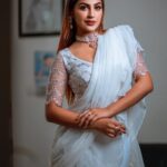 Yaashika Aanand Instagram - choose your fav 🤍 Styling @paviiiee_08 Wearing @suhanyalingamdesign Mua @pavihairandmakeup 📸 @denigram6991 Jewellery @konikajewellery