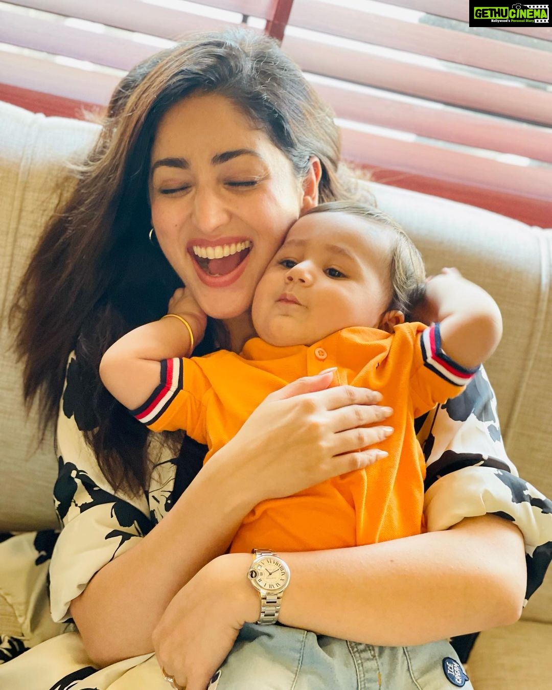 Yami Gautam Instagram - Biggest joy of becoming a ‘Maasi’ 🥹 My little Saibhang Singh Bhatti ❤️ This feeling can’t be described in words 😇So much love to Jasraj & Surilie 🙏🏻🌹 @jasrajsinghbhatti @s_u_r_i_l_i_e #DonutLove #DonutDiaries