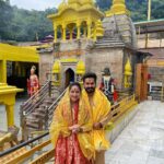 Yami Gautam Instagram - Took blessings at Baglamukhi Mata mandir. 🙏🏻 The last 2 days that we spent visiting the Shaktipeeth temples have been one of the most unforgettable experiences of my life. These temples are the epicentre of divine strength & faith. 🙏🏻😇