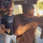 Yash Instagram - There is always a way to reach the target, the challenge is to spot it!! Thank you my man @jjlocoperry , what a fantastic day!! Next time it's gotta be Kalashnikov !! 😉