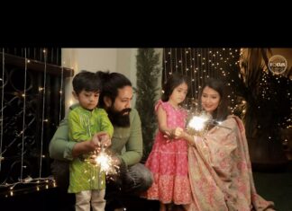 Yash Instagram - Moments that matter the most.. Happy Deepavali from ours to yours 🪔 ದೀಪಾವಳಿ ಹಬ್ಬದ ಶುಭಾಶಯಗಳು 🪔