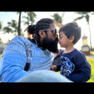 Yash Instagram - Happy birthday mah boy.. look into the world eye to eye 😎