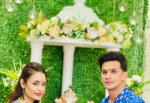 Yuvika Chaudhary Instagram - Ganpati Bappa Morya❤️. @maayera_jaipur @junejasanchi