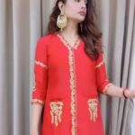 Yuvika Chaudhary Instagram - Red alert #yuvikachaudhary #reelitfeelit