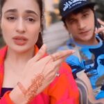 Yuvika Chaudhary Instagram - Kucch loga nal , Mera inna hi Rishta Bus😂😂🤣 @princenarula