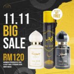 Aaron Aziz Instagram – Big Sale on 11.11
Buy minimum RM120 any products and get FREE Al-Bayt Home Fragrance @aaronaziztheoud.hq 

#theoud #aaronaziztheoud #al-bayt #number1oud