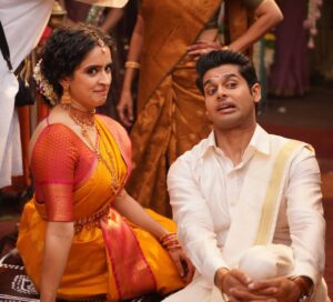 Abhimanyu Dasani Instagram - Tell us you love #MeenakshiSundareshwar without telling us 😜♥️