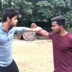 Abhimanyu Dasani Instagram - #Nikamma action rehearsals be like... 😝🙆🏼‍♂️🤦🏻‍♂️ 📸 @prateekparma Lucknow, Uttar Pradesh