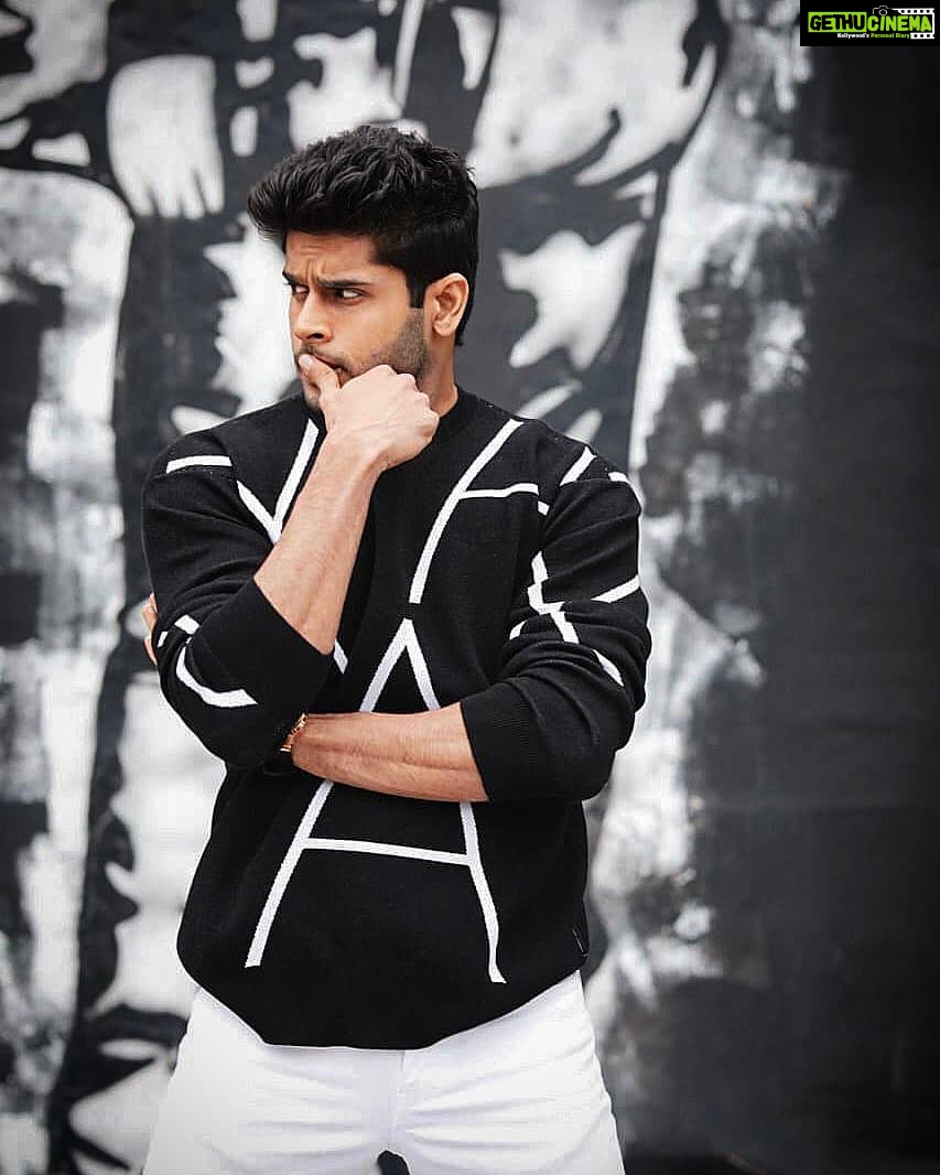 Abhimanyu Dasani Instagram - Sometimes I think so hard I forget what I was thinking about. 📸 @838mg Melrose Avenue
