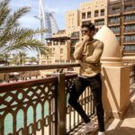 Abhimanyu Dasani Instagram – Burj-al-Abhi : Just thought id pick up some hummus on the way… Jumeirah Mina A’Salam