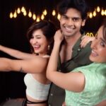Abhimanyu Dasani Instagram - The Nikamma Trio🫰🏻😛🎉 @theshilpashetty @abhimanyud @shirleysetia #Nikkamma #NikammaTitleTrack #NikammaKiya #NikammaGiri