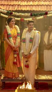 Abhimanyu Dasani Instagram - Almost one year to #MeenakshiSundareshwar ♥️ Your messages filled with love make us grateful to this day. 