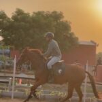 Abijeet Duddala Instagram - My evenings.. Showjumping or Polo? What's it going to be? #polo #training #horseriding #equestrian