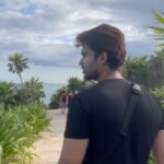 Abijeet Duddala Instagram - The life I want, am going for, and am going to get.. Peace ☮️✌🏼 I usually wouldn't share most of the stuff on my phone because these are personal memories, but sometimes it's important to let you folks know my priorities.. #mexico #traveldiaries #wanderlust #travel #latergram #reels #happy #weekend #sunday #love #sundaze
