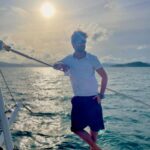 Abijeet Duddala Instagram - Must learn sailing this year. Must.. ⛵️ #sea #sailing #yacht Strait of Malacca