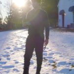 Abijeet Duddala Instagram - Sun and Snow.. #winter #reels #sunshine #snow Nashua, New Hampshire