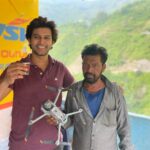 Abijeet Duddala Instagram - The man who saved my drone from a really crappy day... Bugger went into literally invisible power lines and went plonk into the valley below.. This mountain goat went down as if for an evening stroll and brought it back and then made some of the best Chai ever .. if you are ever in the area, definitely stop by and drink his Chai!! #hero Toli, Uttarakhand, India