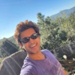 Abijeet Duddala Instagram – Blue tees, blue skies.. 

#selfie Mukhteshwer Hills