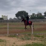 Abijeet Duddala Instagram - Rider On The Storm #polo #rain #horseriding