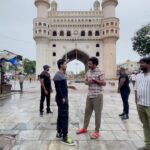Abijeet Duddala Instagram – Hyderabadi hai ji apan.. 
#bts #hyderabadi #charminar #oldschool #modernloveonprime Charminar
