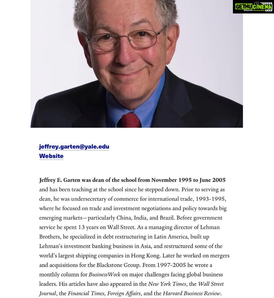 Aditi Arya Instagram - Some high quality education here @yalesom @jeffrey.garten