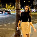 Aditi Arya Instagram - I tried video calling @sushrii here as she had mentioned her love for Champs-Élysées 2 years ago. We couldn’t get through the call but I dedicate this to some future where we’d cross the street together (and have the same photographer shoot it 🥸💃)